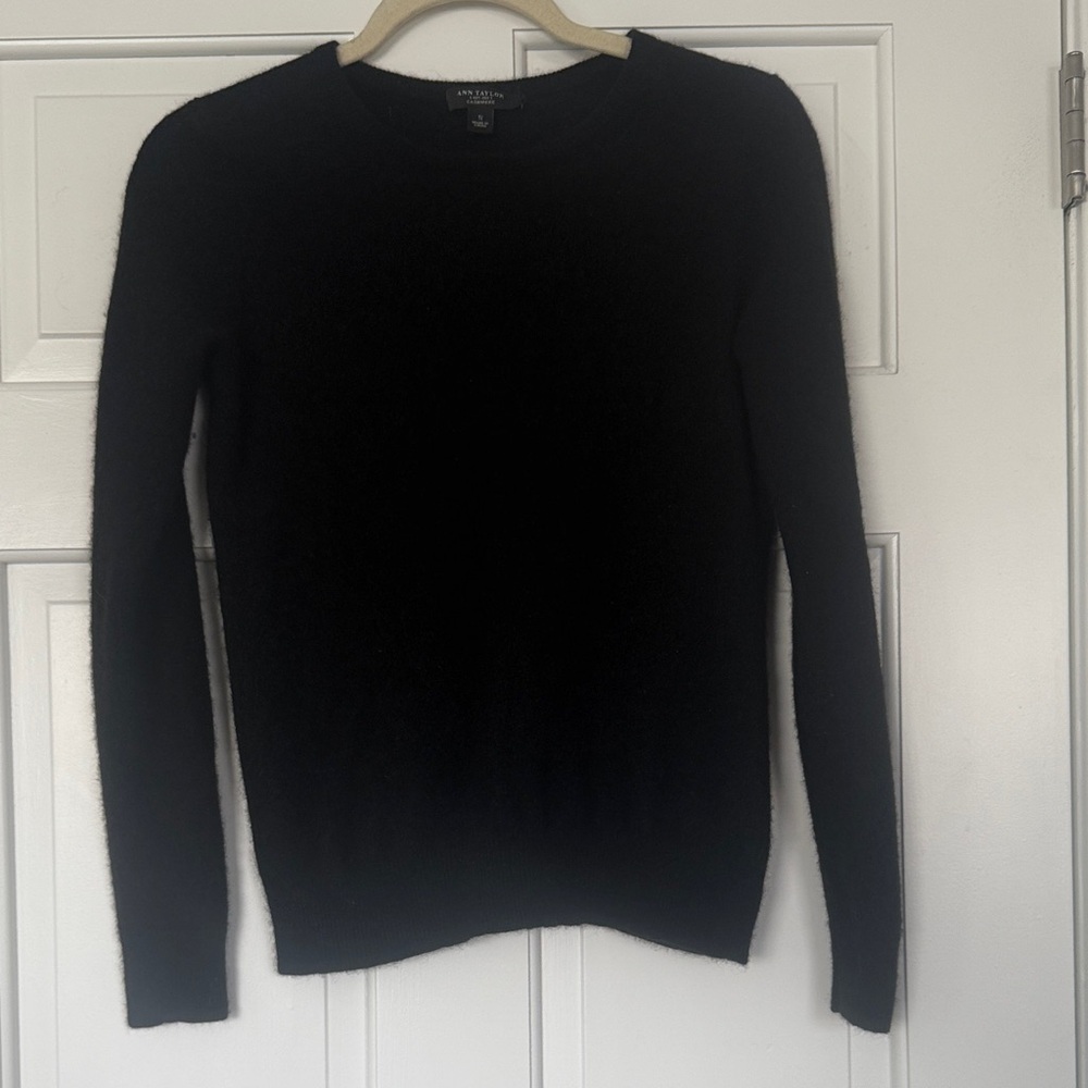 Black Cashmere Sweater